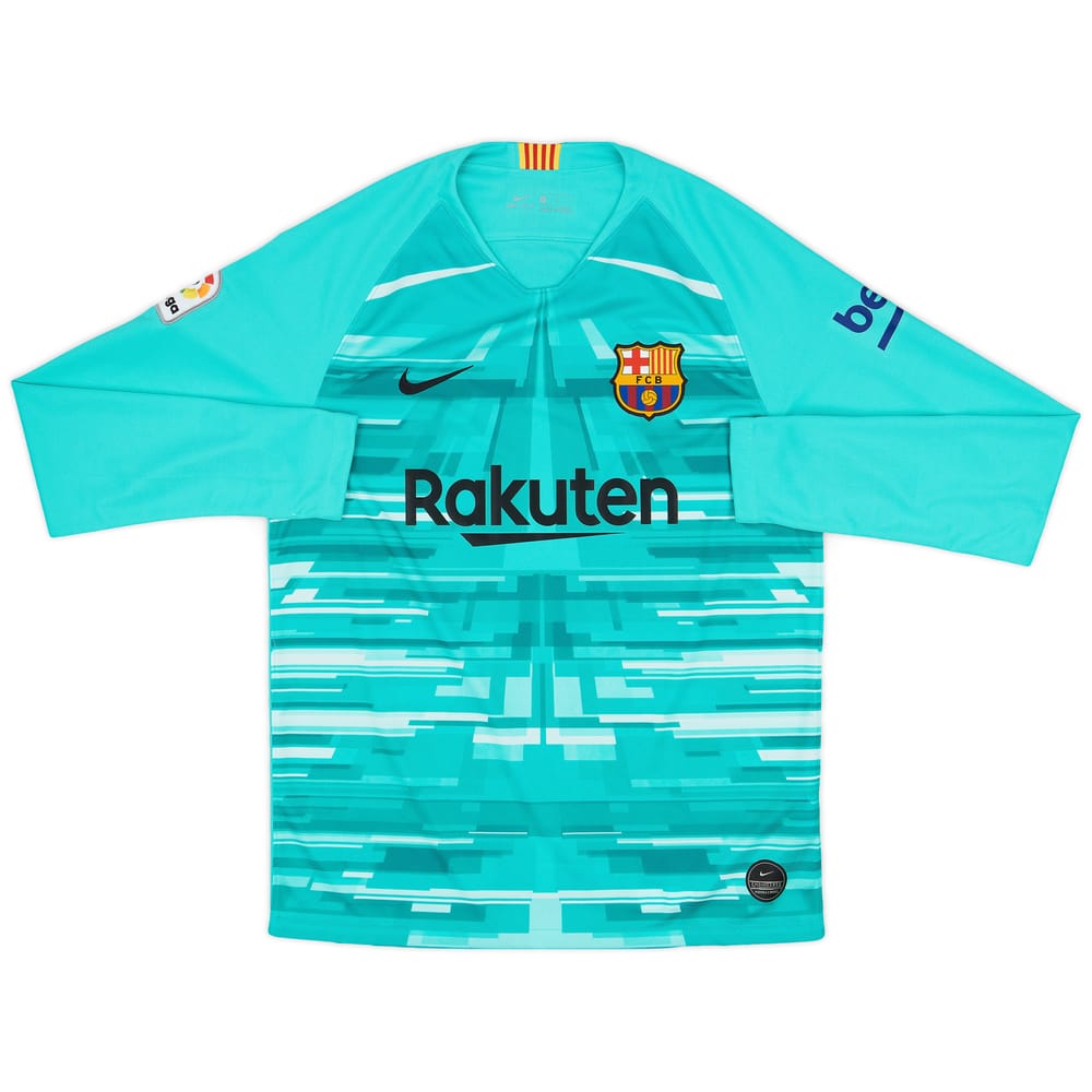 2019-20 Barcelona GK Shirt - 8/10 - (M)