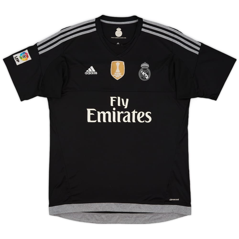 2015-16 Real Madrid GK S/S Shirt - 5/10 - (XL)