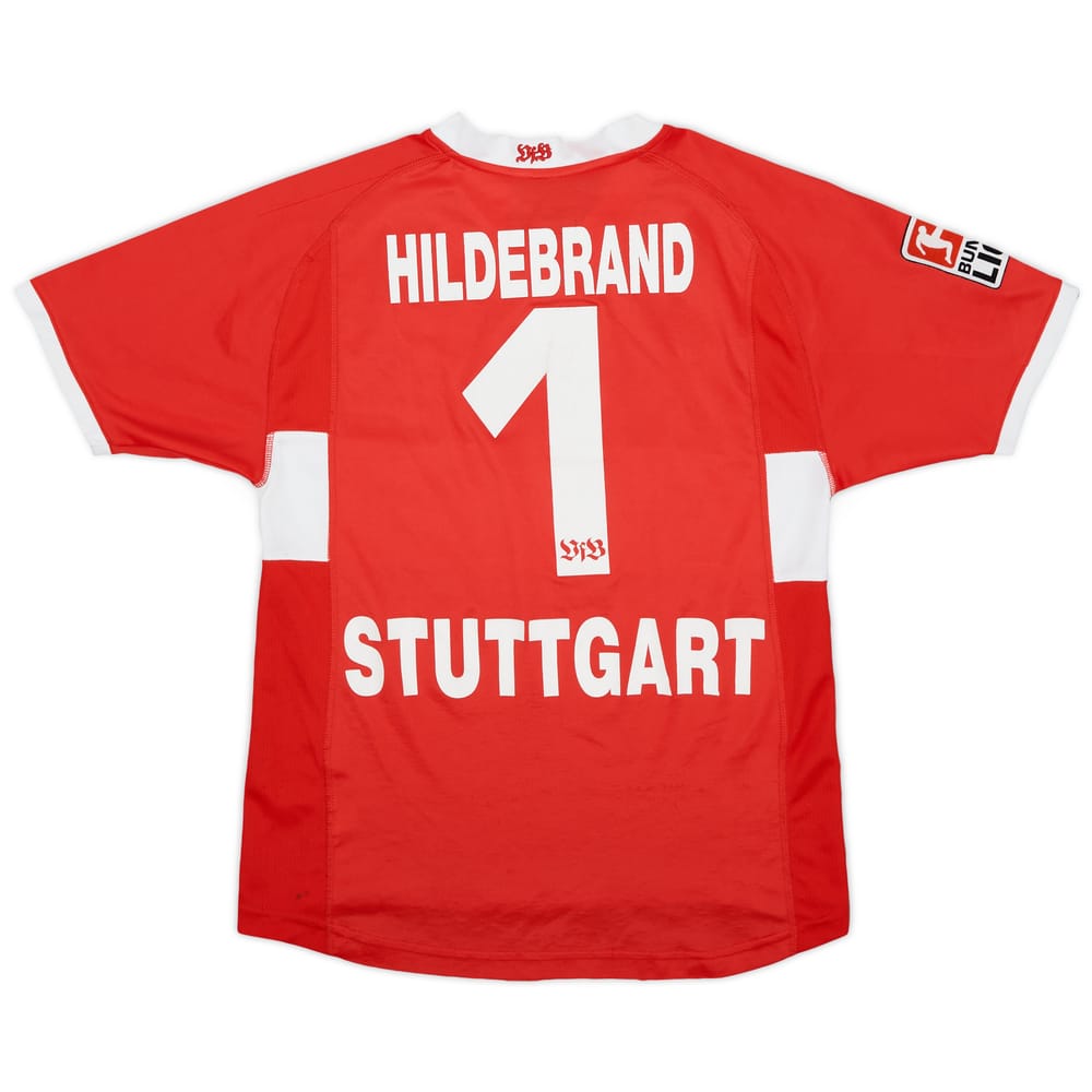 2003-04 Stuttgart Away/GK S/S Shirt Hildebrand #1 - 5/10 - (M.Boys)