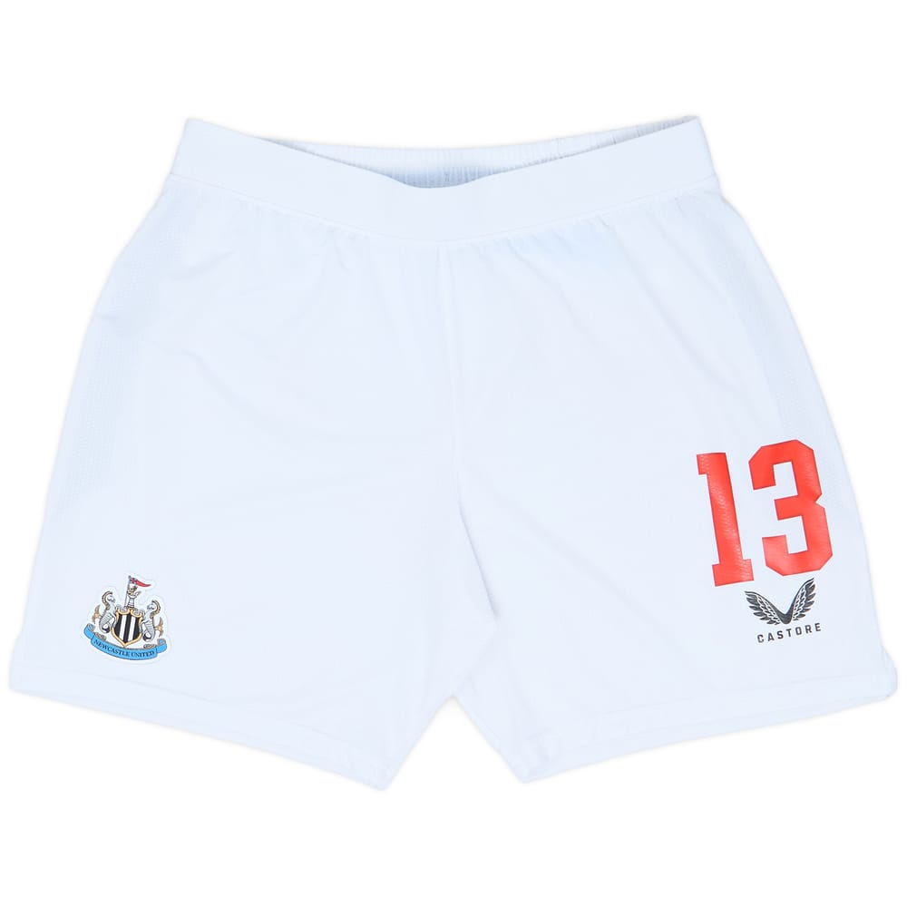 2023-24 Newcastle Player Issue Home Change Shorts # - 7/10