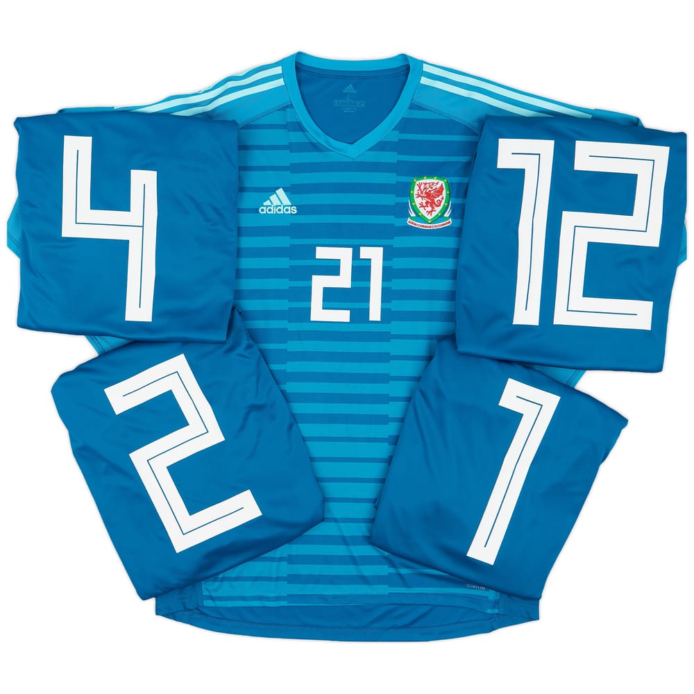 2018-19 Wales Player Issue GK Shirt - 7/10 - (L)