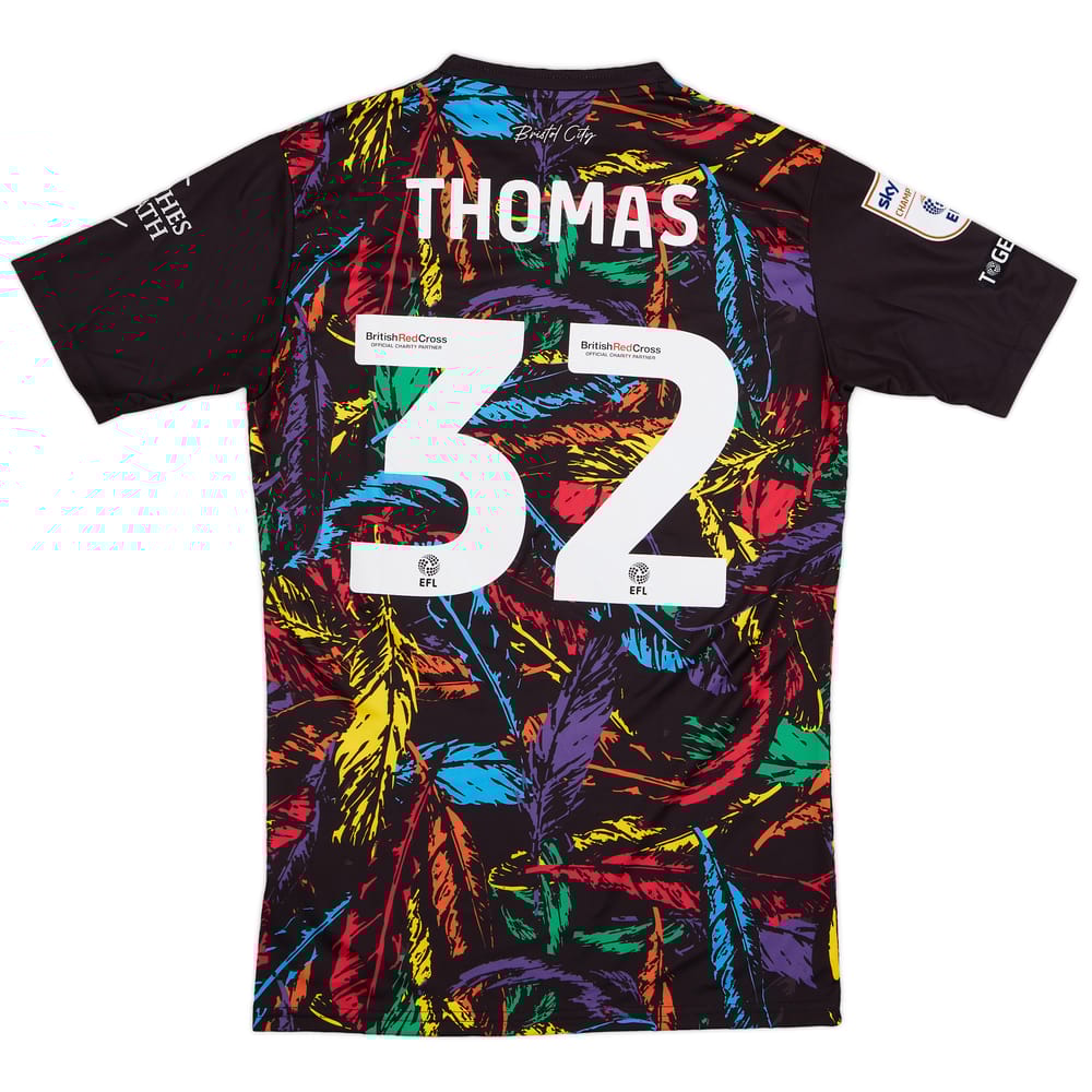 2023-24 Bristol City Match Issue GK Shirt Thomas #32
