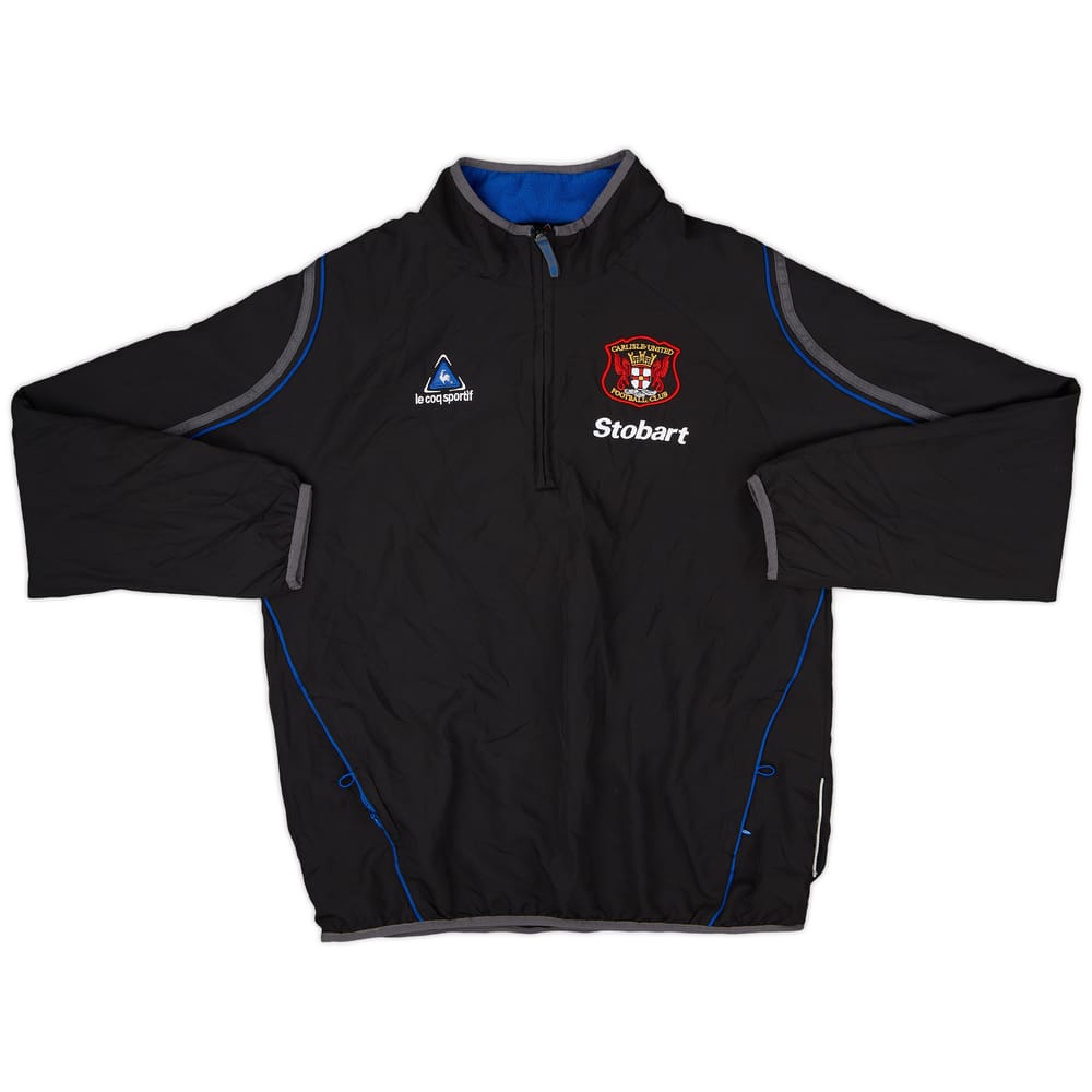 2007-08 Carlisle United Le Coq Sportif 1/4 Zip Track Jacket - 9/10 - (L)