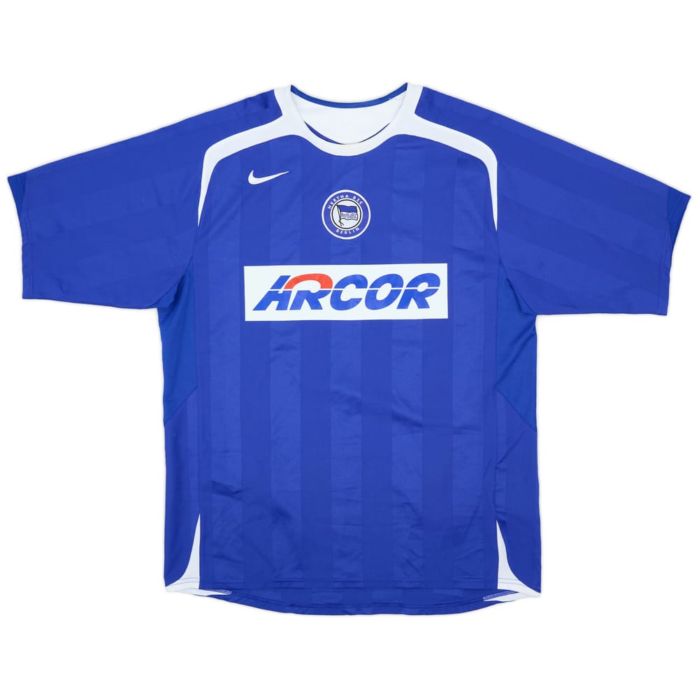 2005-06 Hertha Berlin Home Shirt - 8/10 - (L)