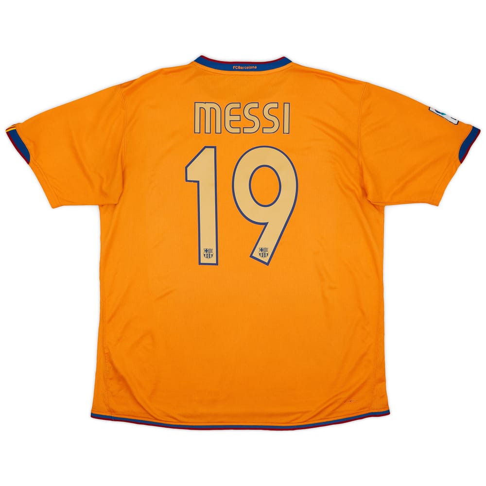 2006-08 Barcelona Away Shirt Messi #19 - 6/10 - (XL)