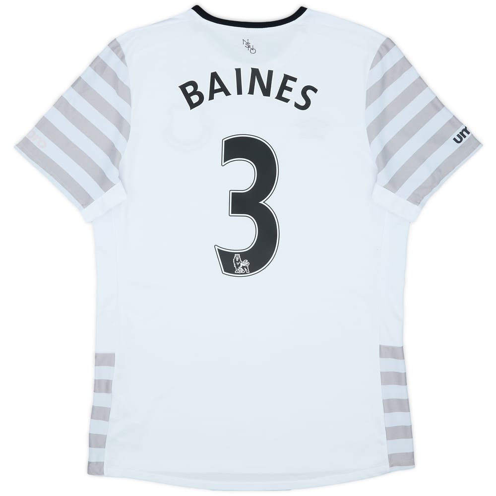 2015-16 Everton Away Shirt Baines #3 - 7/10 - (L)