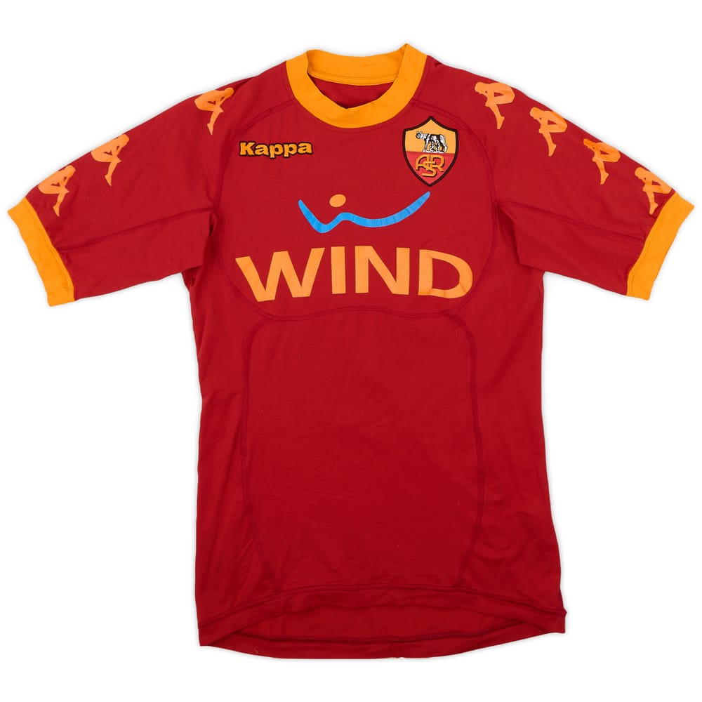 2010-11 Roma Home Shirt - 7/10 - (XS)