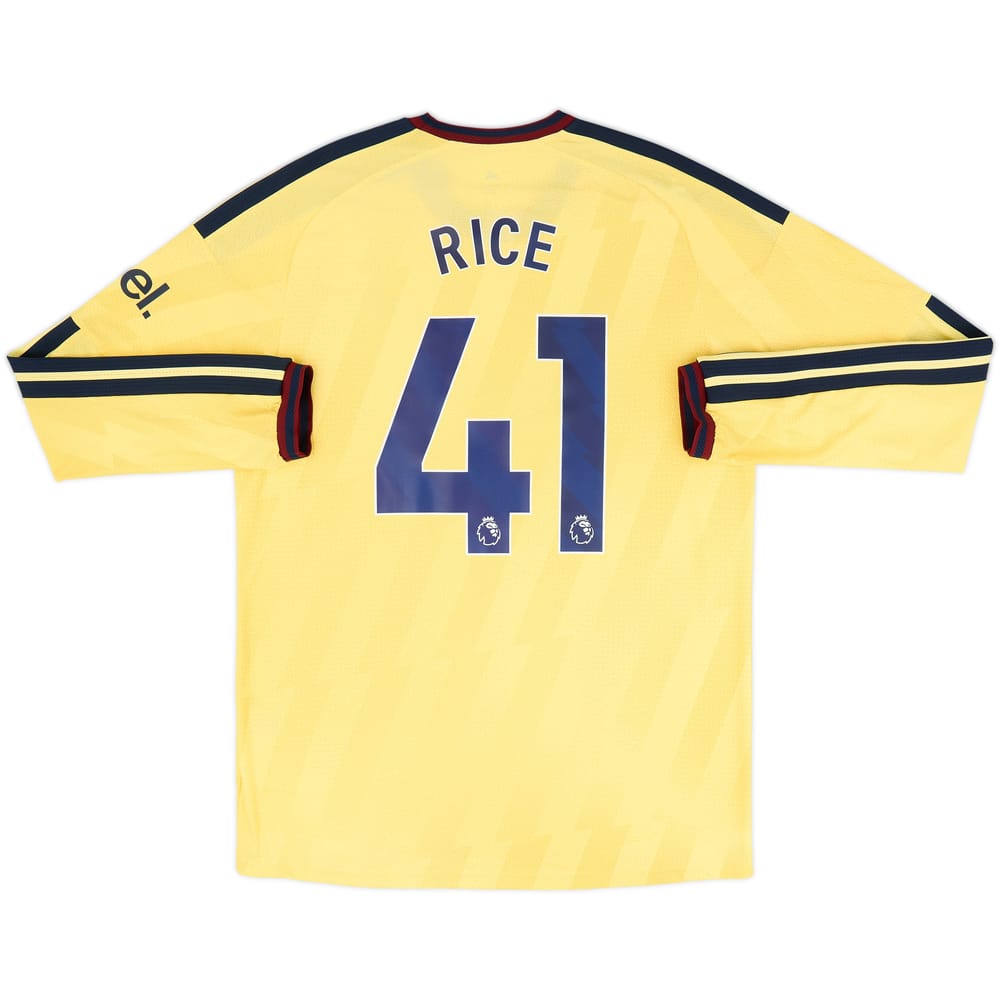 2026-27 Arsenal Authentic Third L/S Shirt Rice #41