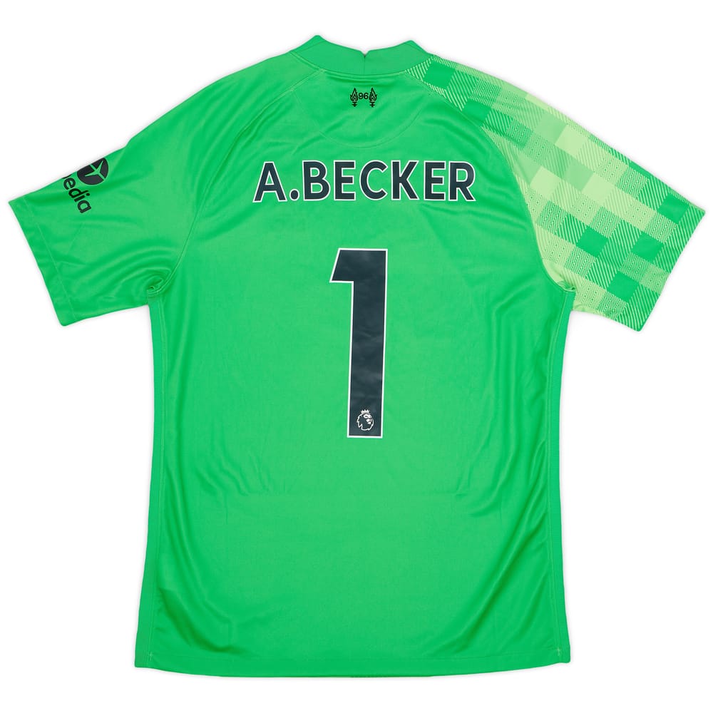 2021-22 Liverpool GK Shirt A. Becker #1 (M)