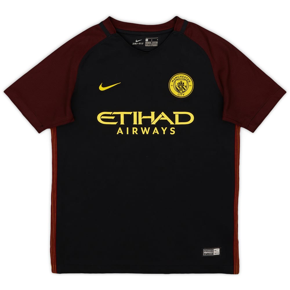 2016-17 Manchester City Away Shirt - 8/10 - (L.Boys)