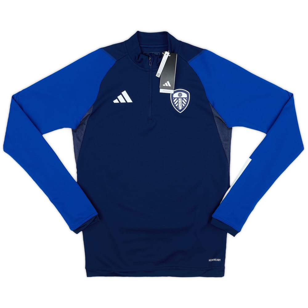 2023-24 Leeds United adidas 1/4 Zip Training Top (XS)