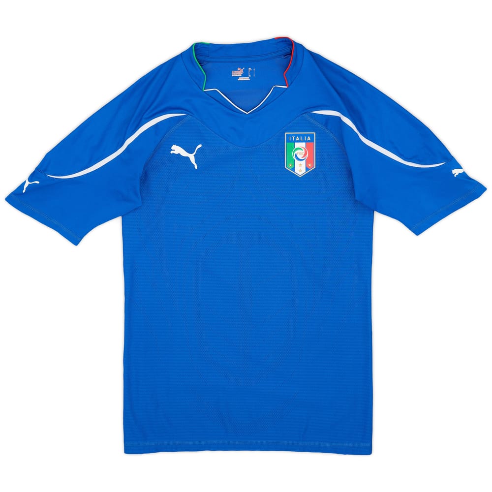 2010-12 Italy Player Issue Home Shirt - 8/10 - (L)