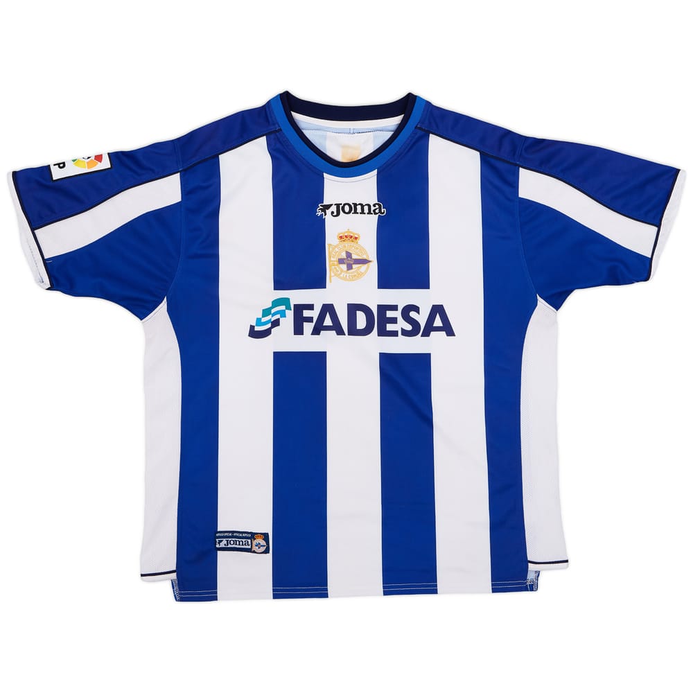 2002-03 Deportivo Home Shirt - 7/10 - (XL)