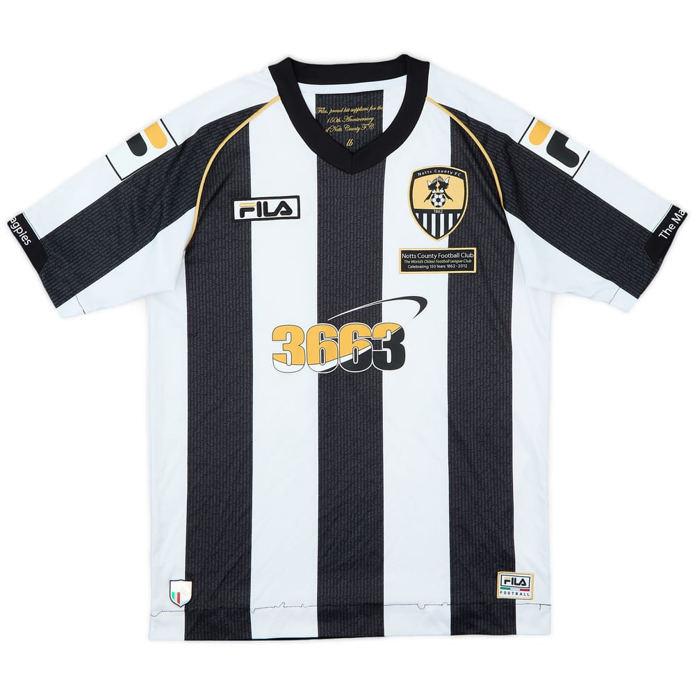2012-13 Notts County Home Shirt - 7/10 - (L.Boys)
