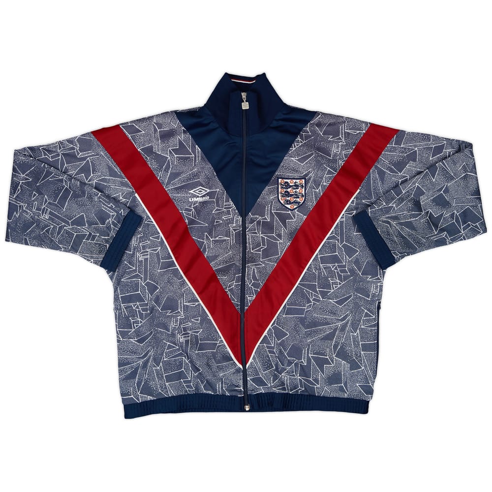 1993-95 England Umbro Track Jacket - 8/10 - (L)