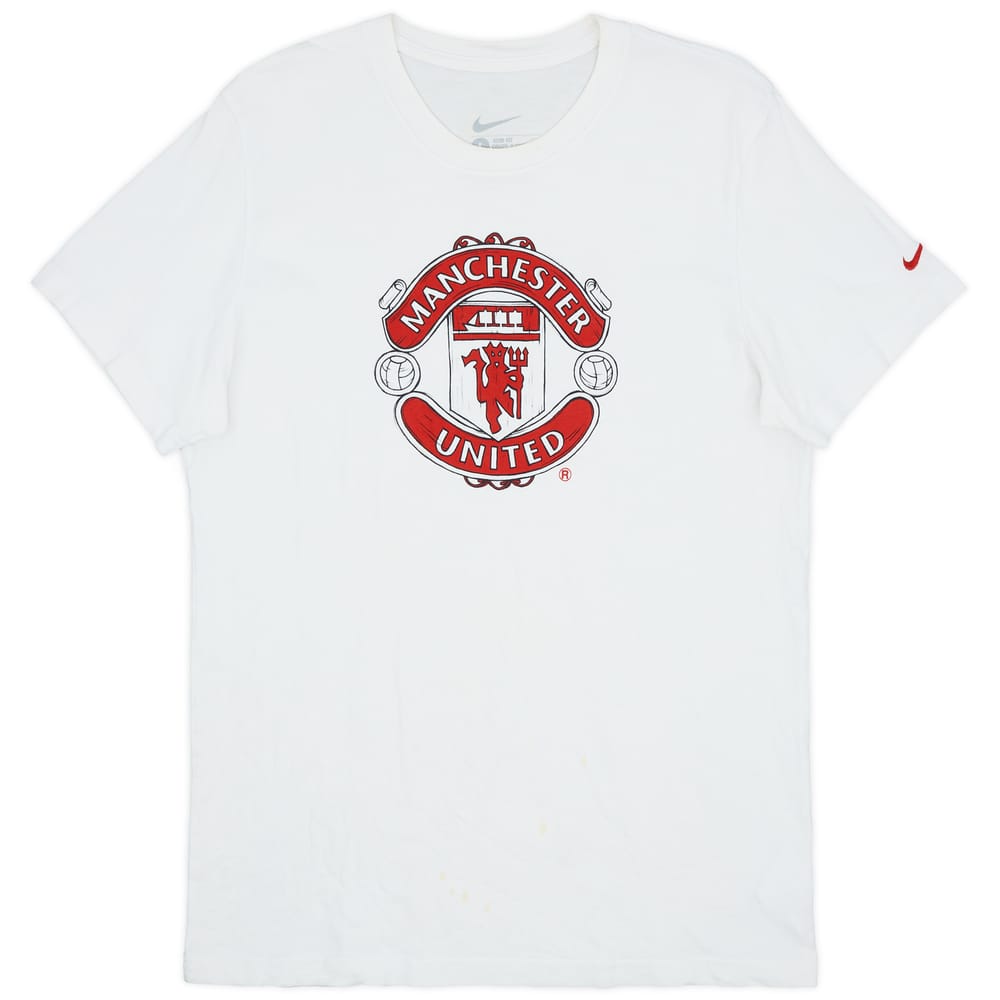 2012-13 Manchester United Nike Graphic Tee - 7/10 - (L)