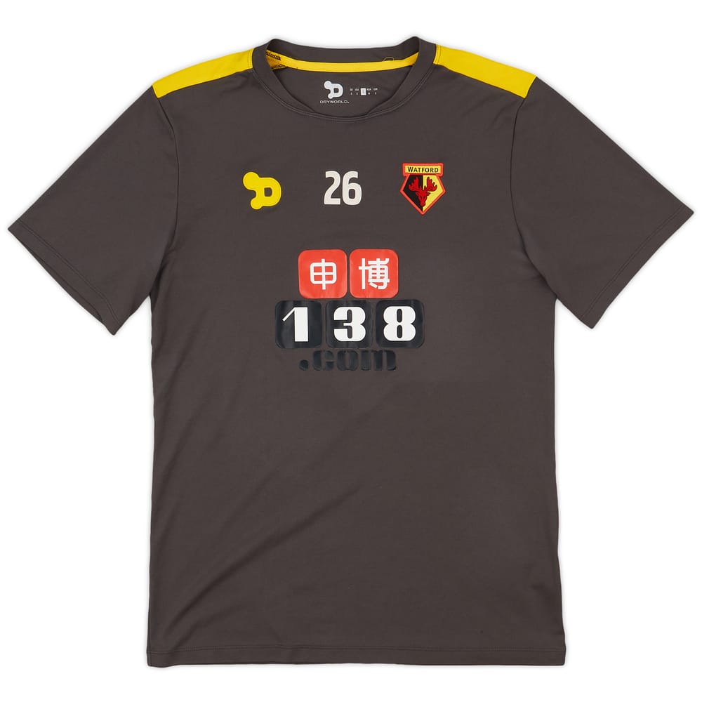 2016-17 Watford Dryworld Player Issue Training Shirt #26 - 7/10 - (S)