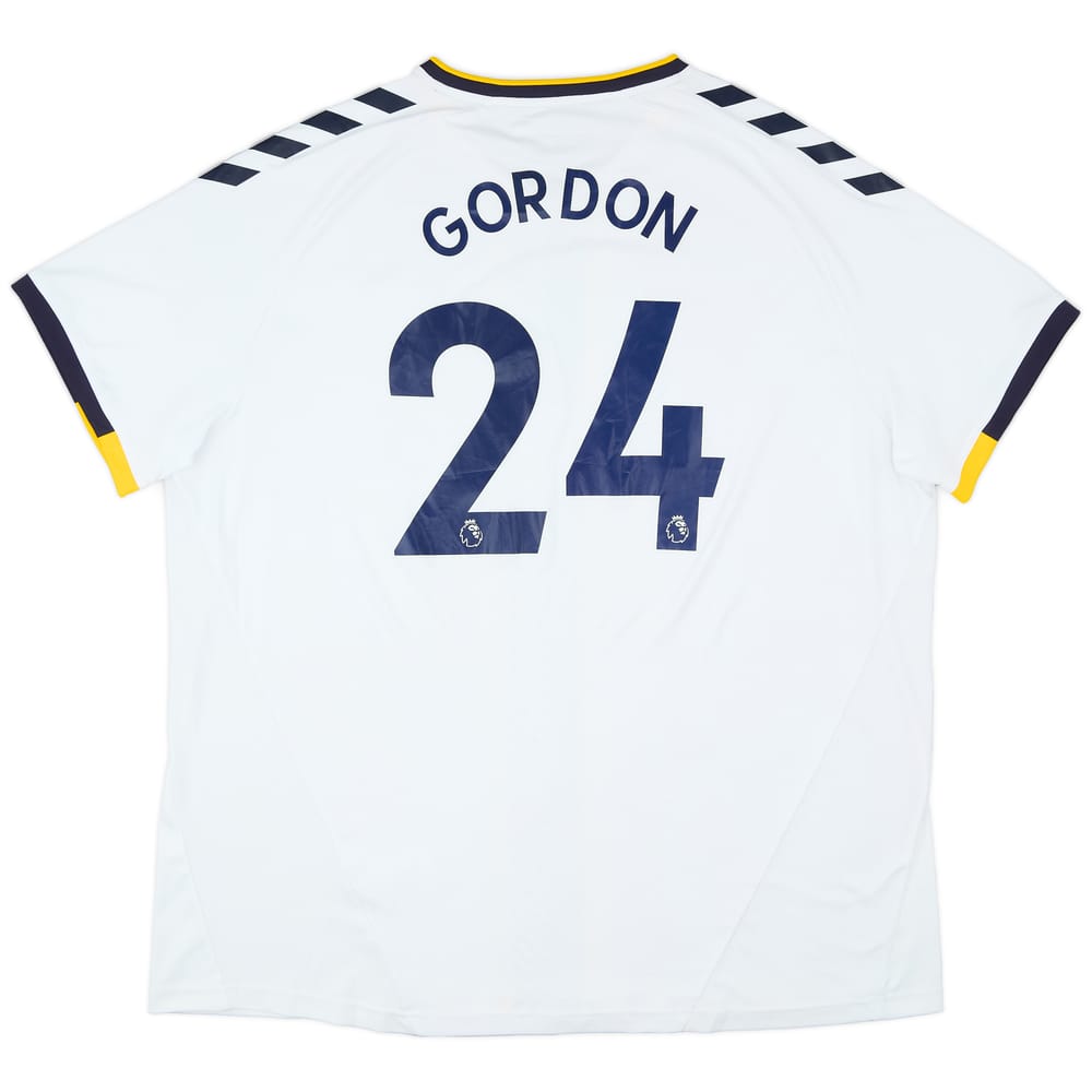 2021-22 Everton Third Shirt Gordon #24 - 8/10 - (5XL)