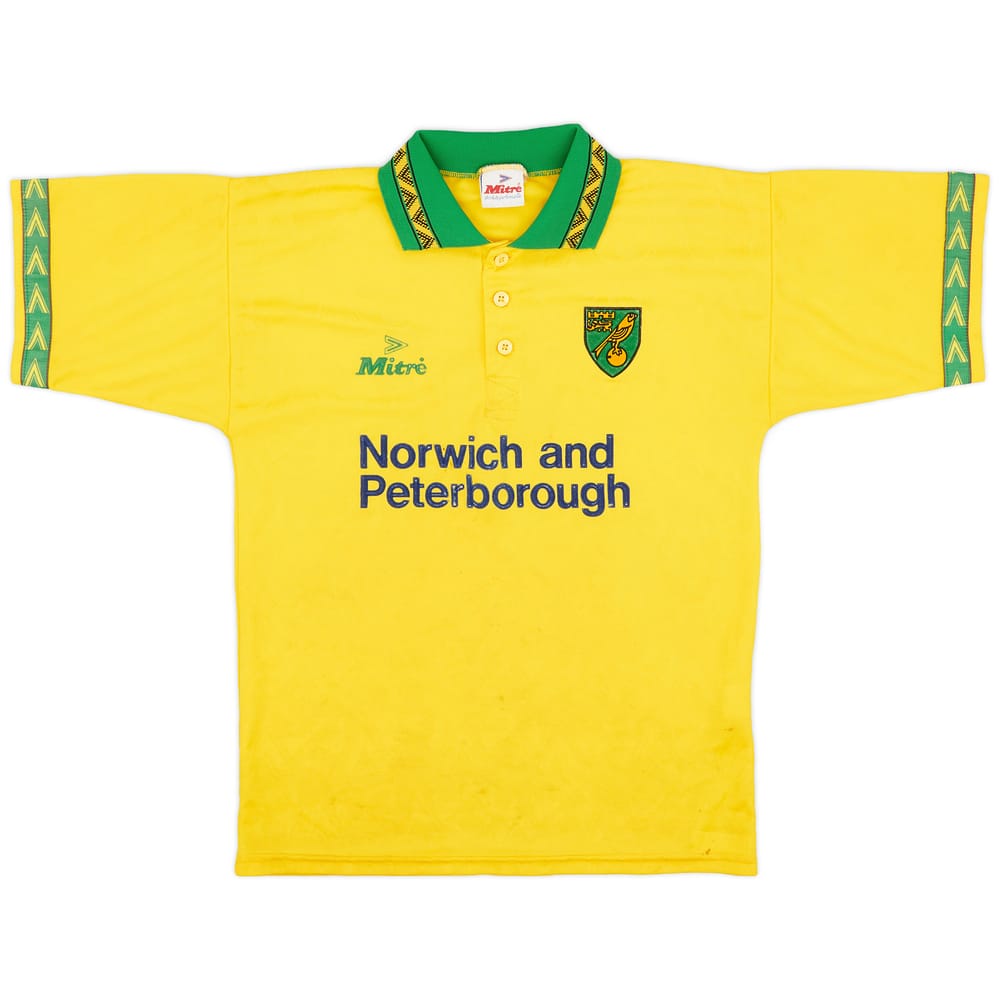 1994-96 Norwich Home Shirt - 5/10 - (S)