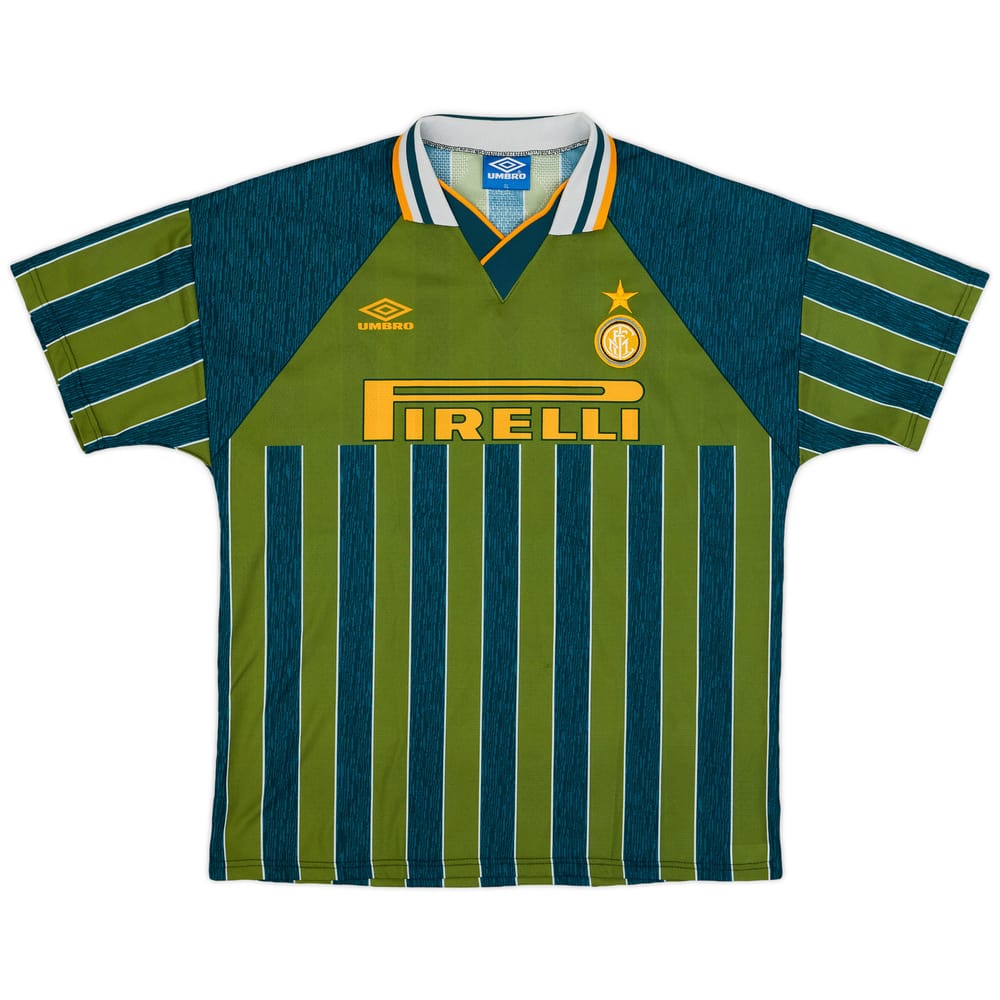 1995-96 Inter Milan Away Shirt - 9/10 - (XL)