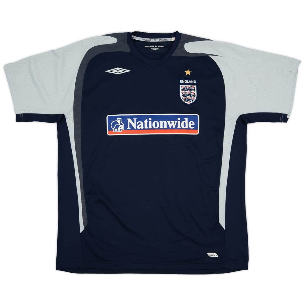 2005-06 England Umbro Training Shirt - 6/10 - (XL)