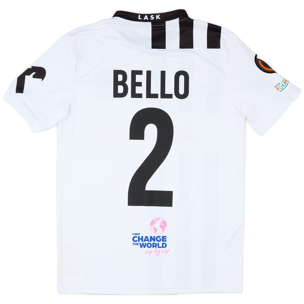 2023-24 LASK Match Issue European Home Shirt Bello #2