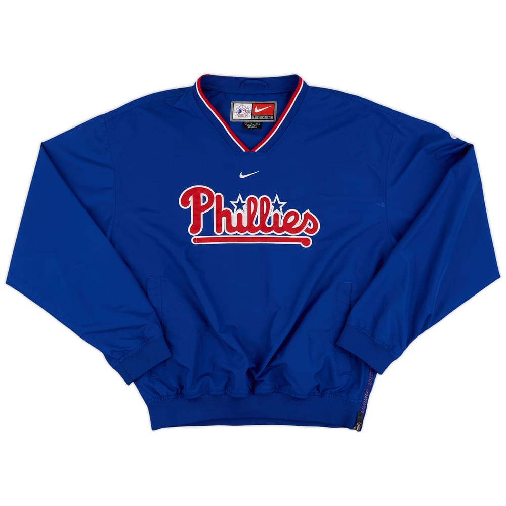 2000s Philadelphia Phillies Nike Shell Top - 8/10 - (S)