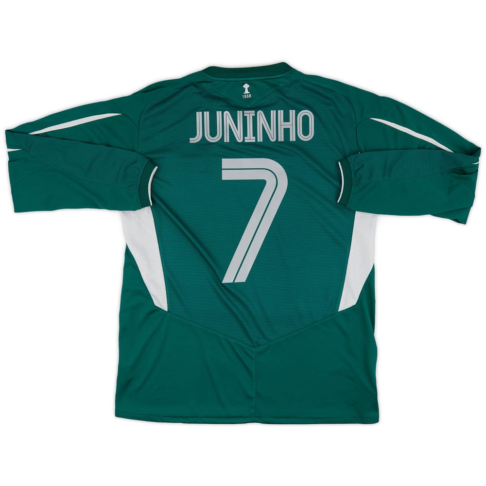 2004-05 Celtic Away L/S Shirt Juninho #7 - 9/10 - (L)
