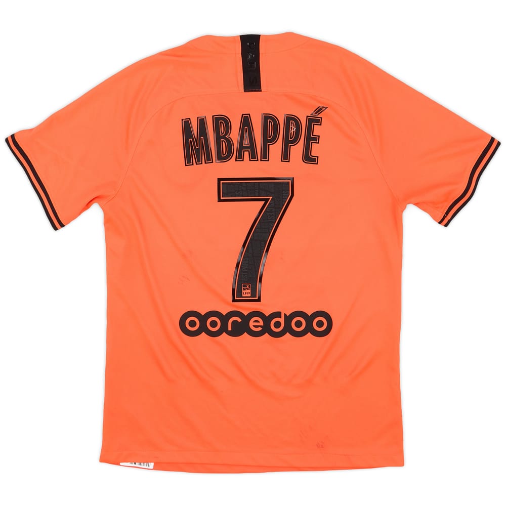 2019-20 Paris Saint-Germain Away Shirt Mbappe #7 - 6/10 - (M)