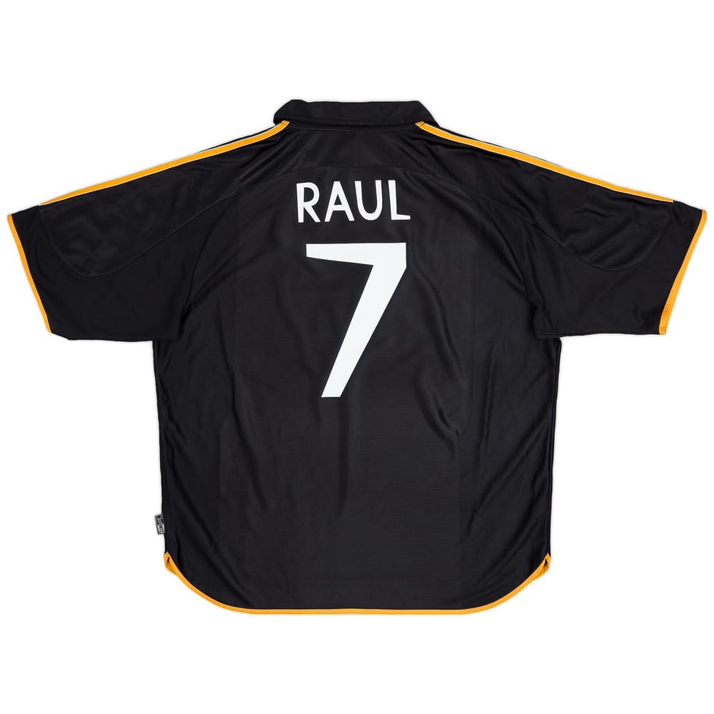 1999-01 Real Madrid Away Shirt Raul #7 - 9/10 - (XXL)