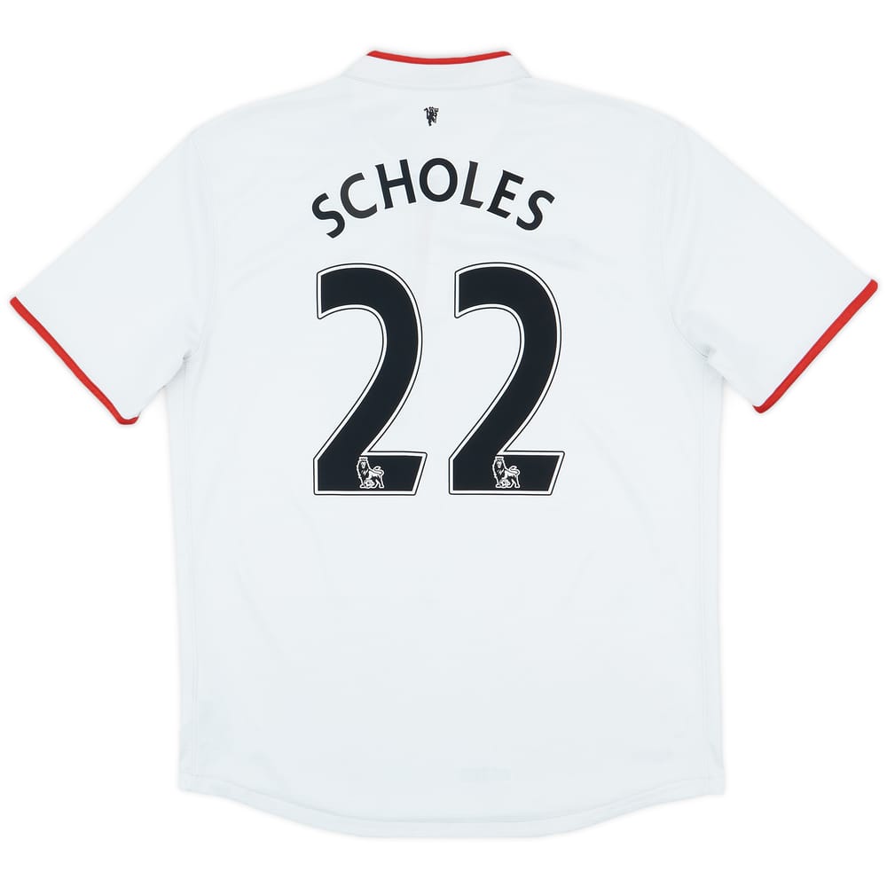 2012-14 Manchester United Away Shirt Scholes #22 - 7/10 - (L)