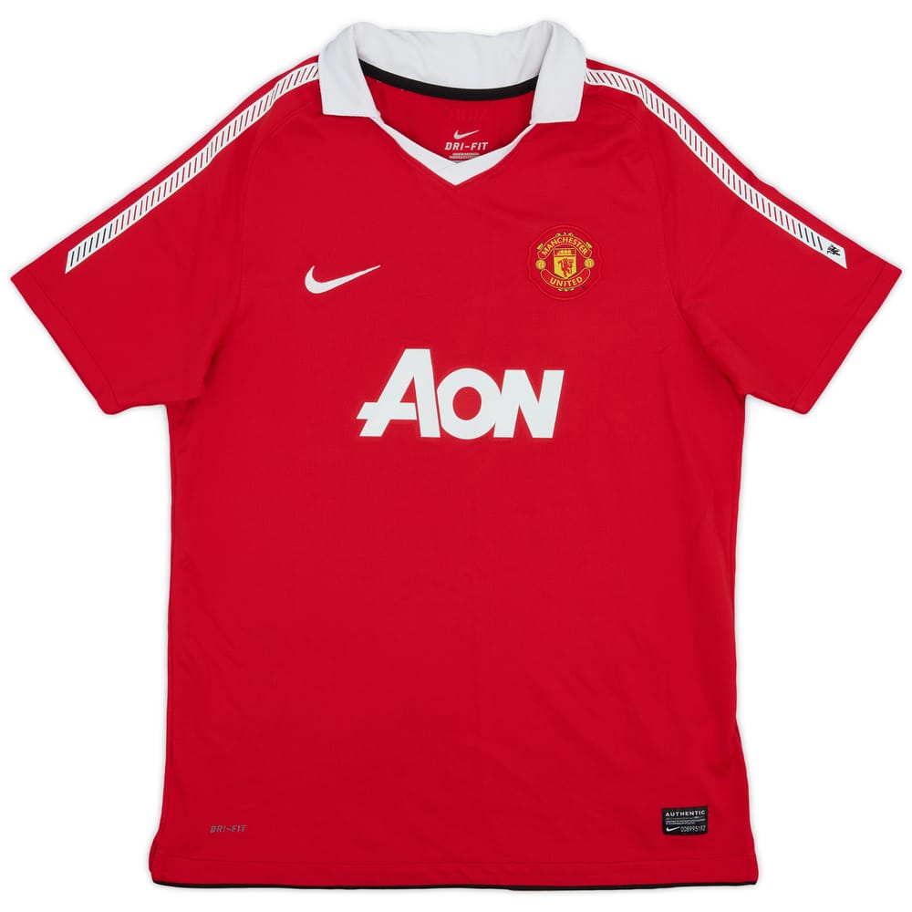 2010-11 Manchester United Home Shirt - 10/10 - (XL.Boys)