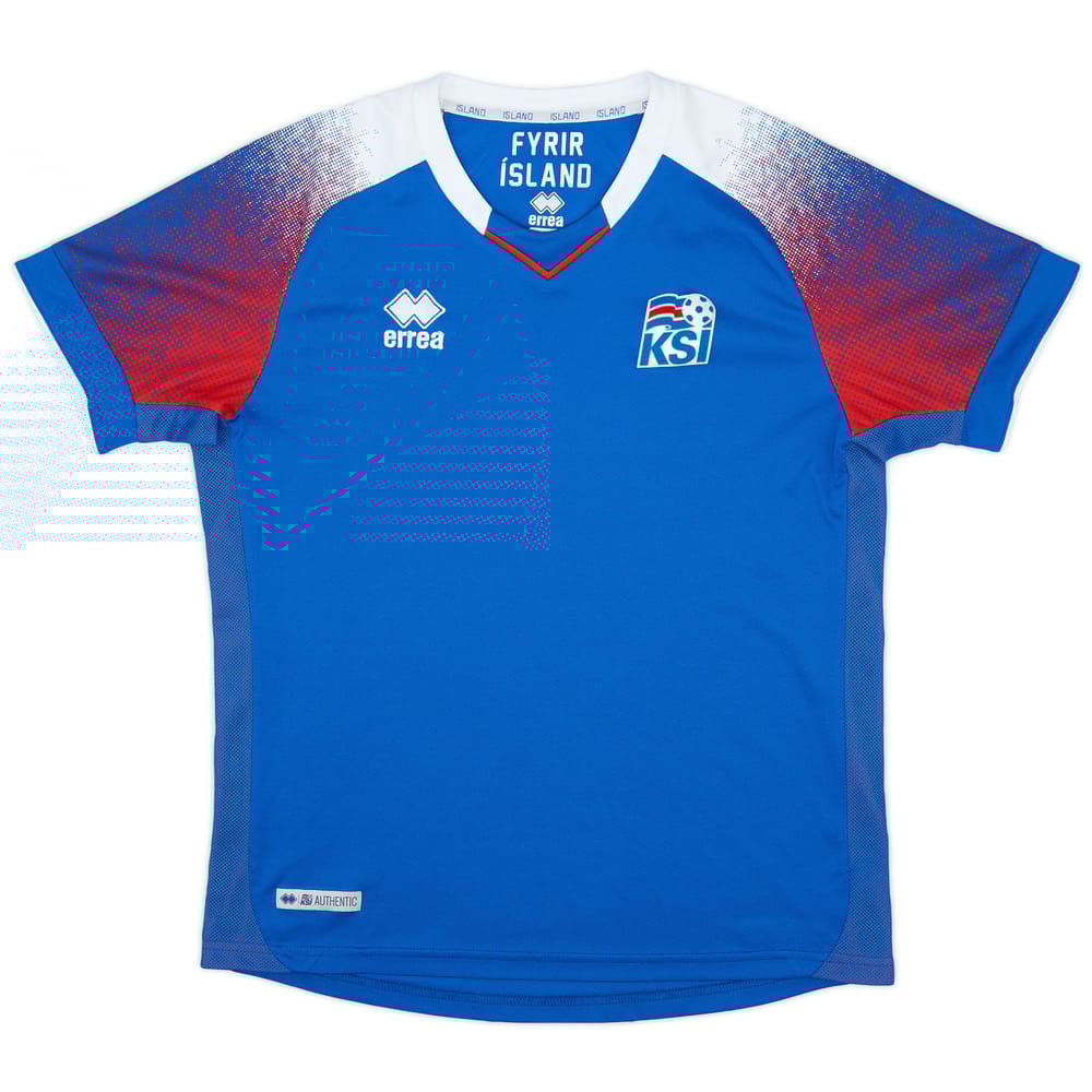 2018-19 Iceland Home Shirt - 9/10 - (S)