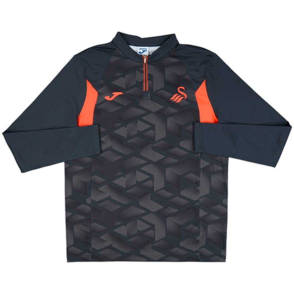 2023-24 Swansea City Joma 1/4 Zip Training Top - As New