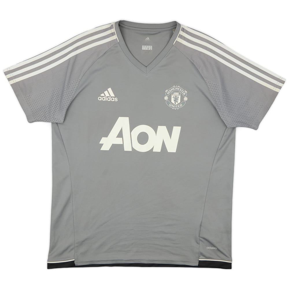 2017-18 Manchester United adizero Training Shirt - 7/10 - (L)