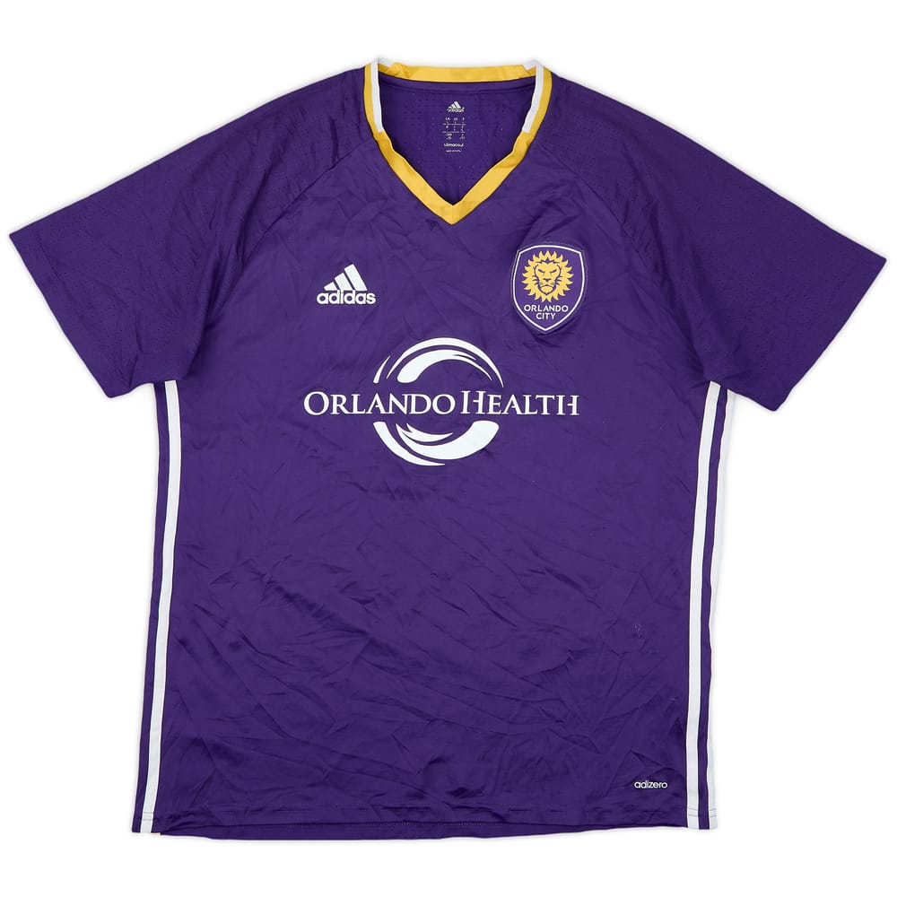2015 Orlando City Authentic Home Shirt - 6/10 - (L)