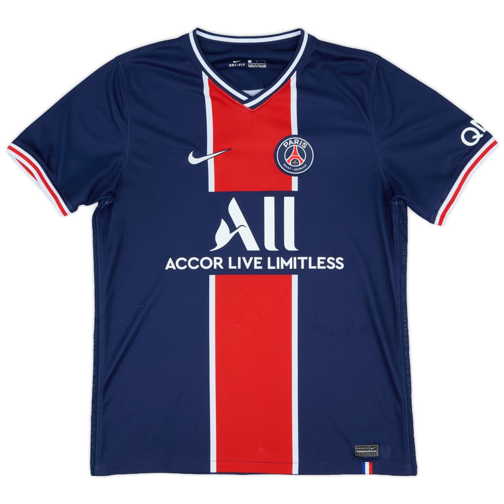 2020-21 Paris Saint-Germain Home Shirt - 7/10 - (L)