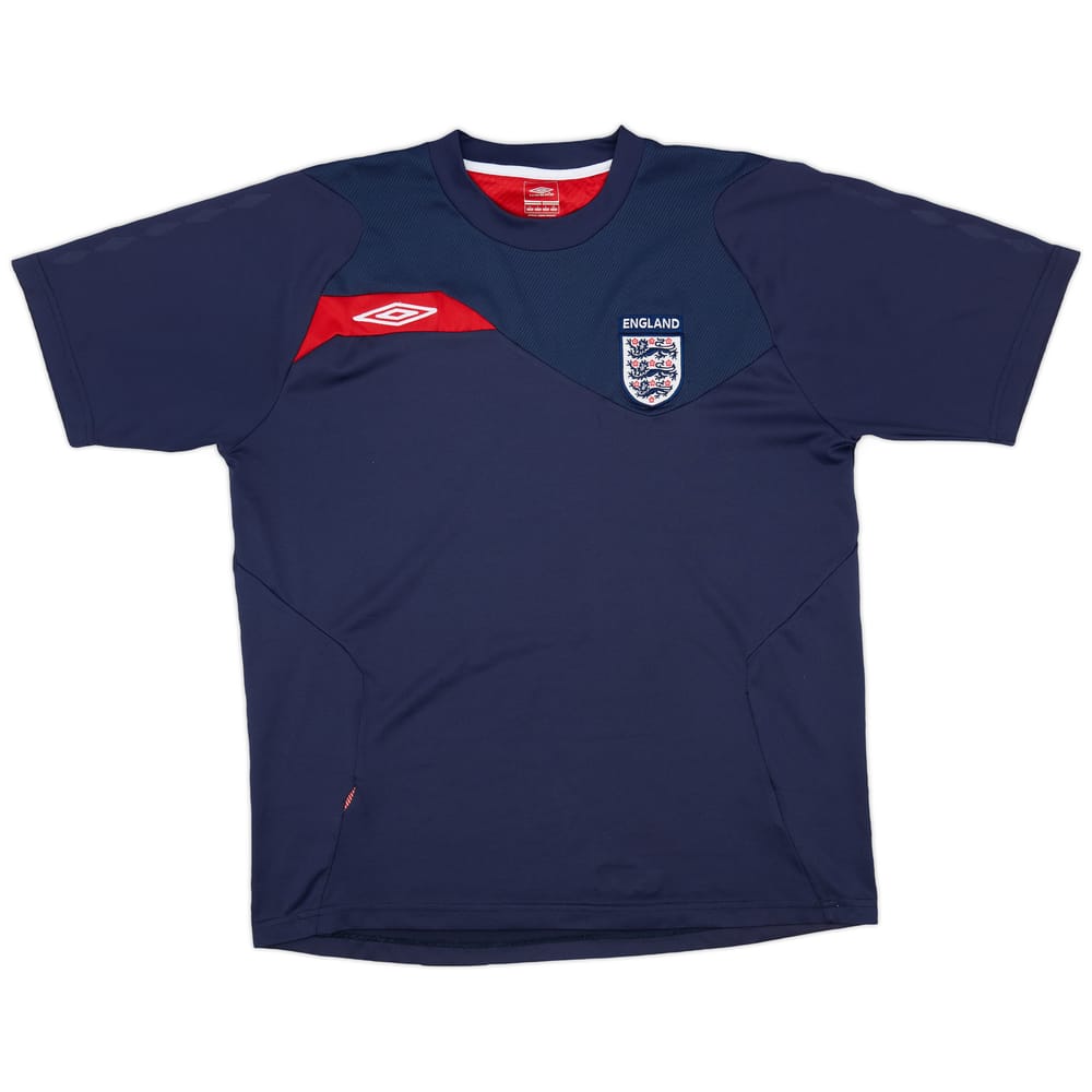 2007-09 England Umbro Training Shirt - 9/10 - (L)