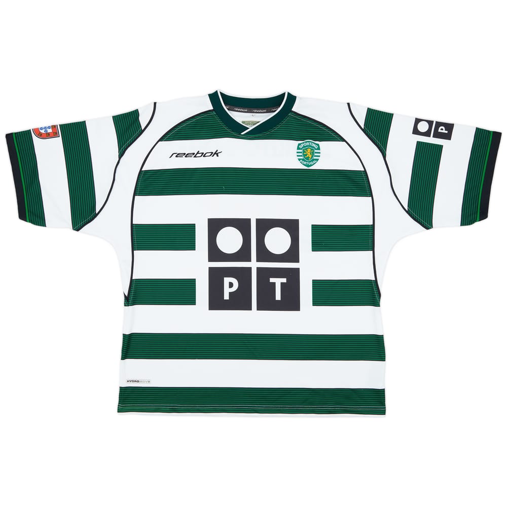 2002-03 Sporting Lisbon Home Shirt - 7/10 - (L)