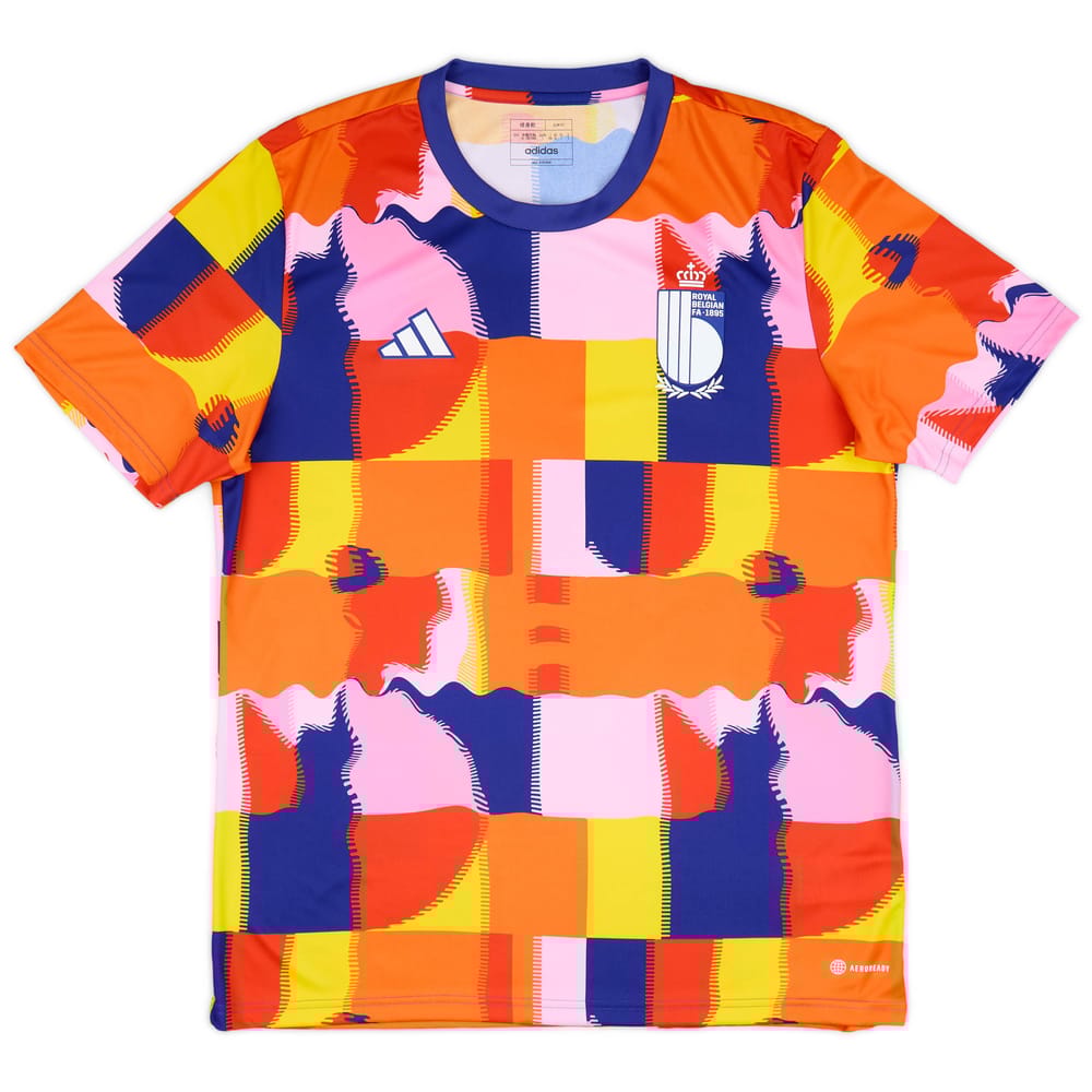2022-23 Belgium adidas Pre-Match Shirt