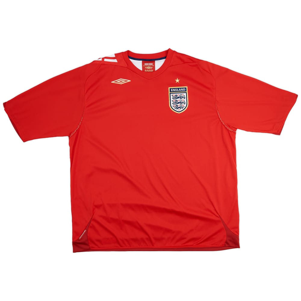 2006-08 England Away Shirt - 6/10 - (3XL)