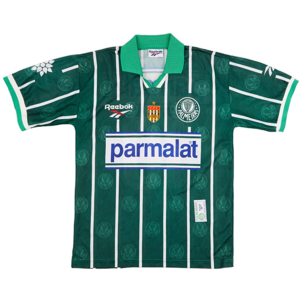 1996 Palmeiras 'Campeonato Paulista' Home Shirt #10 - 8/10 - (XL)