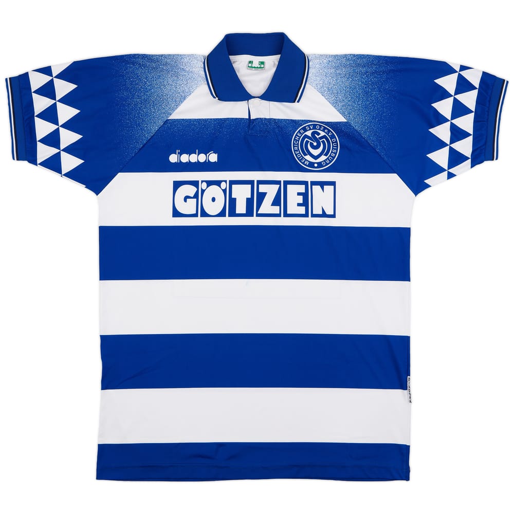 1993-96 MSV Duisburg Home Shirt - 8/10 - (L)
