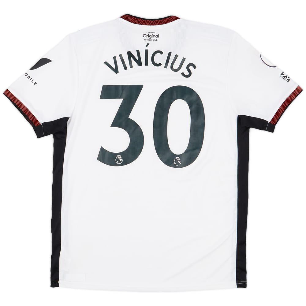 2022-23 Fulham Match Issue Home Shirt Vinicius #30