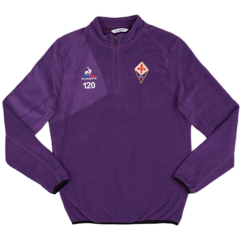 2019-20 Fiorentina Player Issue 1/4 Zip Fleece Top # - 6/10