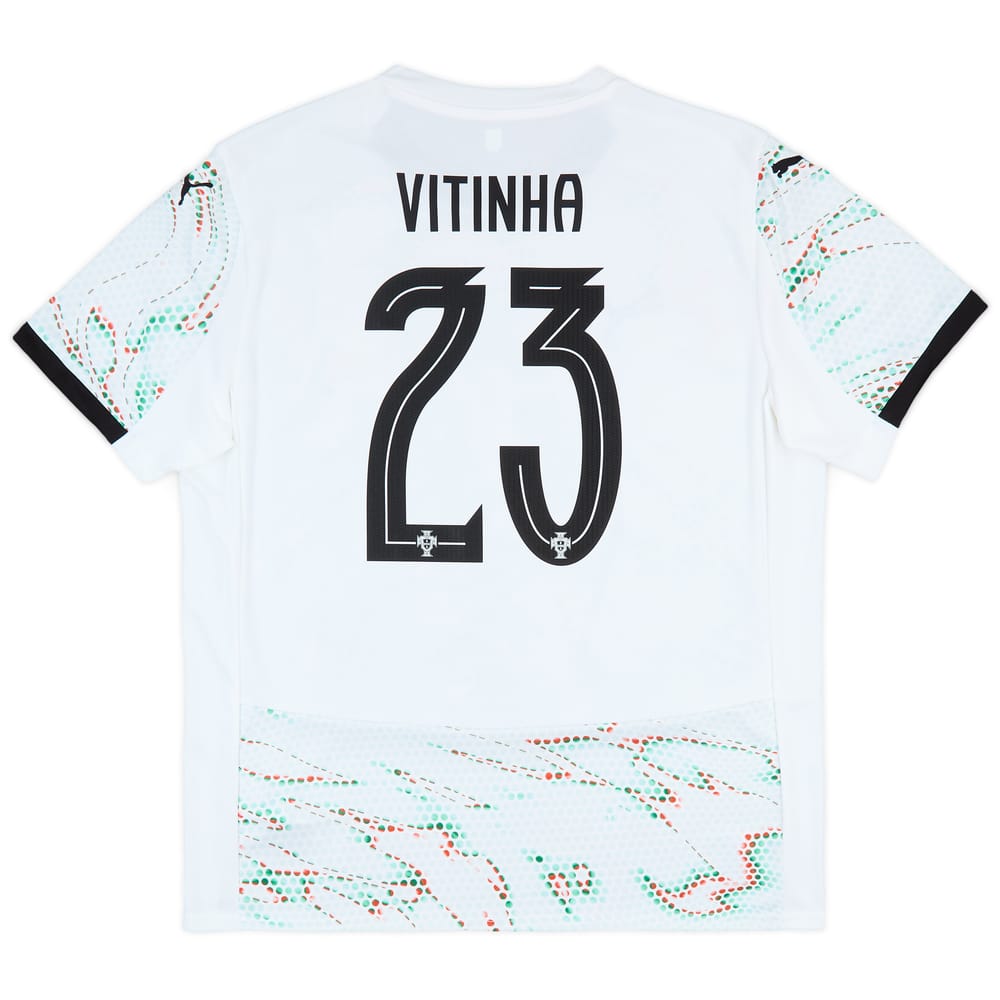 2025-26 Portugal Away Shirt Vitinha #23