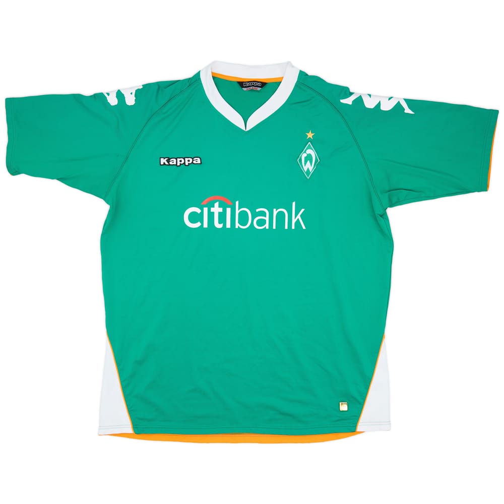 2007-08 Werder Bremen Home Shirt - 9/10 - (3XL)