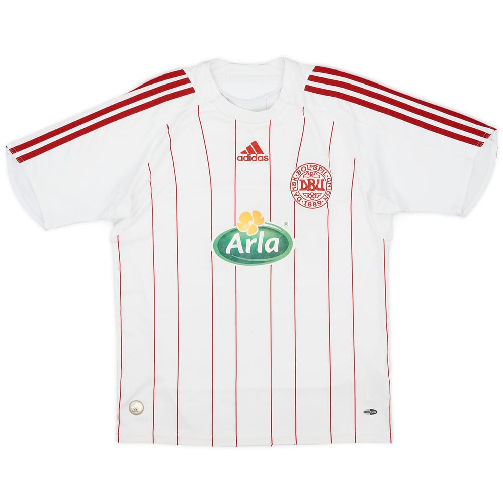 2008-10 Denmark 'Fodboldskole 2009' Away Shirt - 7/10 - (L.Boys)