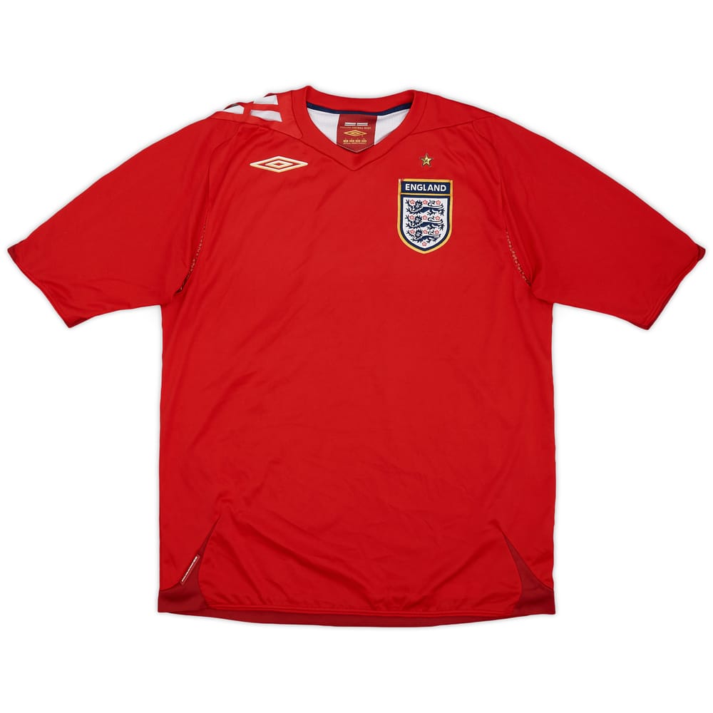 2006-08 England Away Shirt - 5/10 - (L)