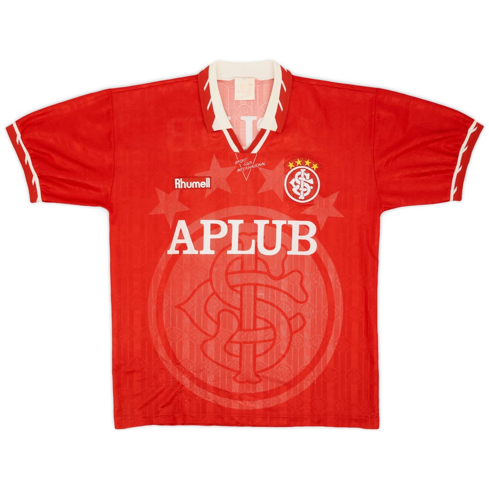 1996 Internacional Home Shirt #10 - 8/10 - (XL)